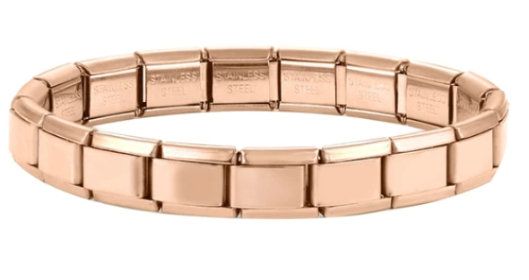 Brazalete de acero inoxidable de 9mm
